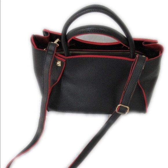 Pink Haley Mia Handbag in Black - Picture 5 of 11